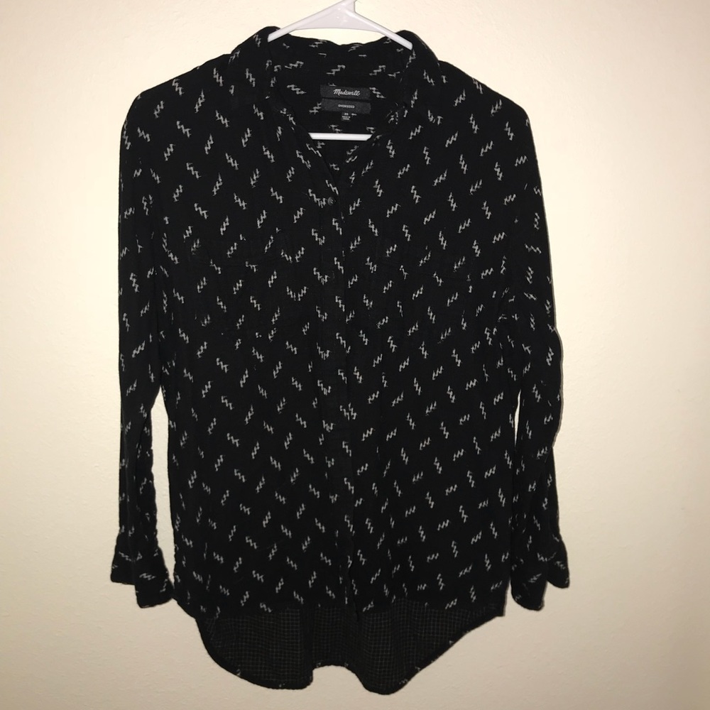 Madewell oversized shirt